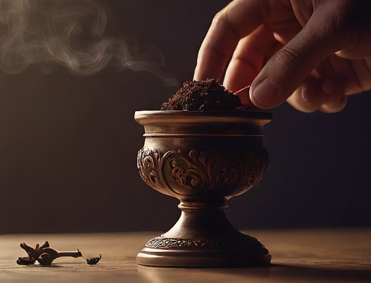 اكل البخور في المنام