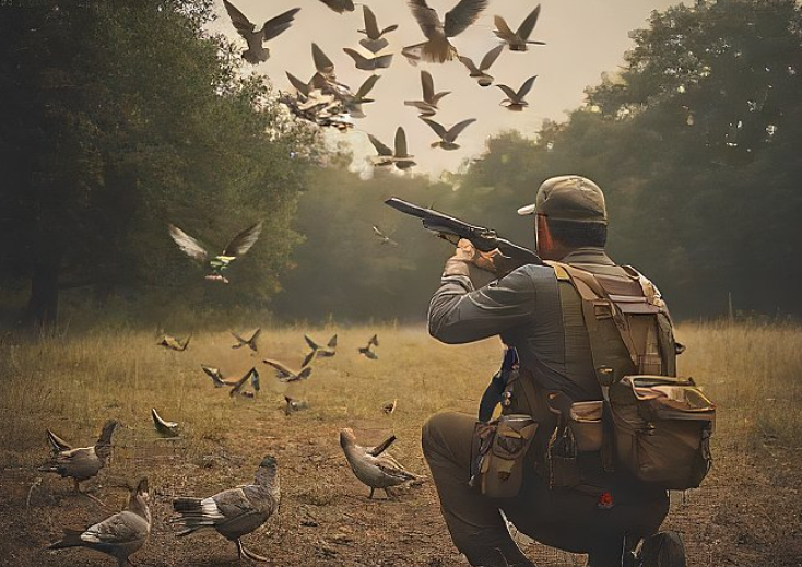 صيد الحمام