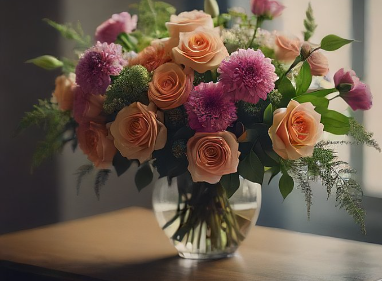 هدية الورد في المنام