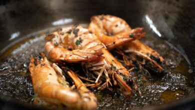 cooked shrimp