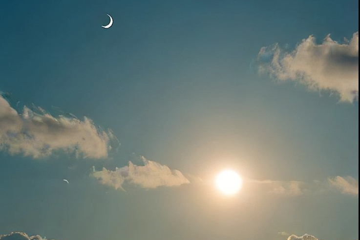 sun and moon