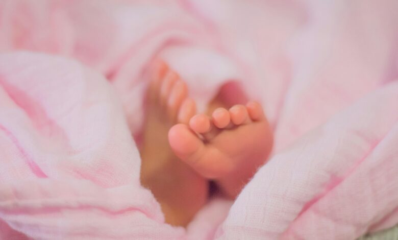 person's feet