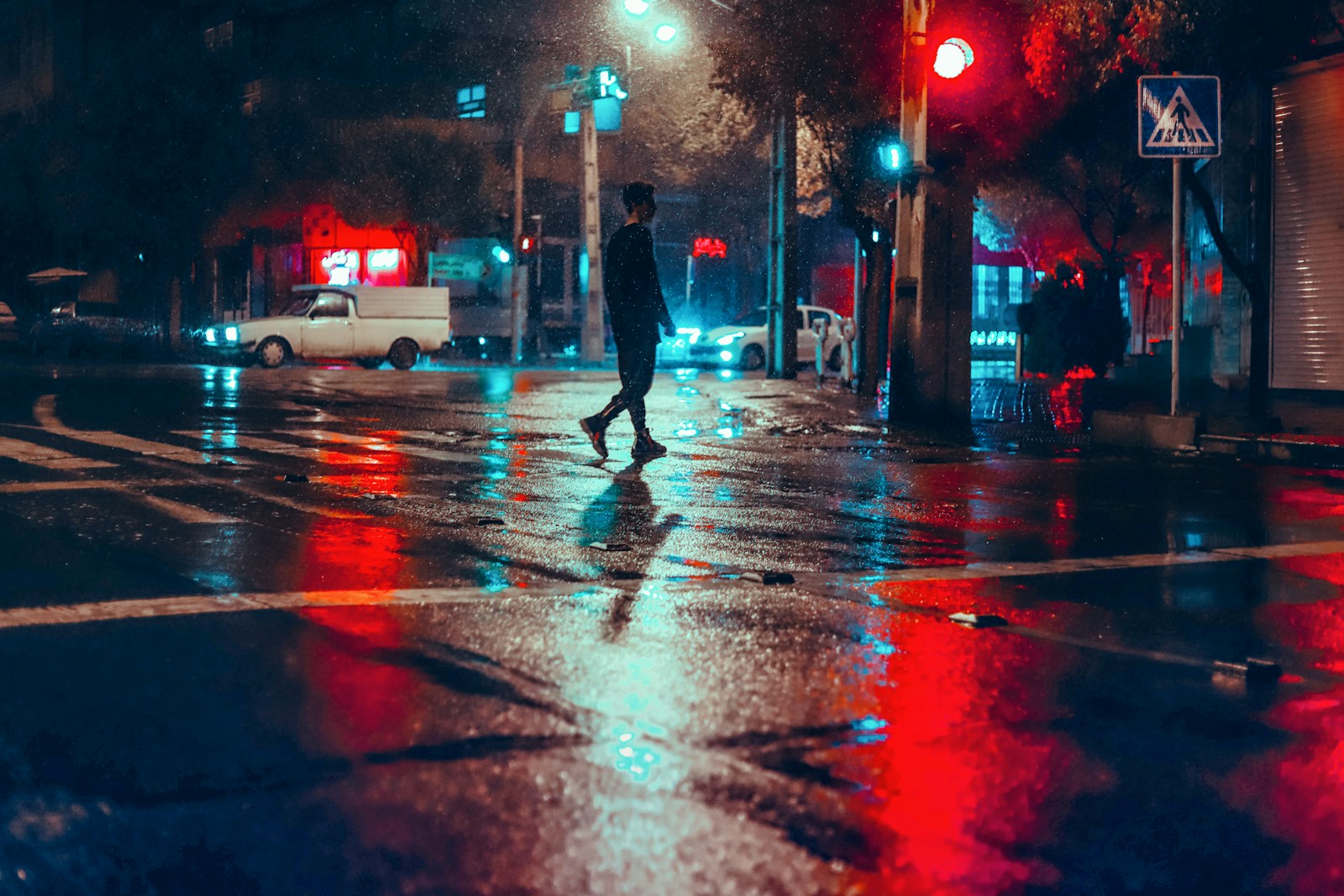 run under rain
